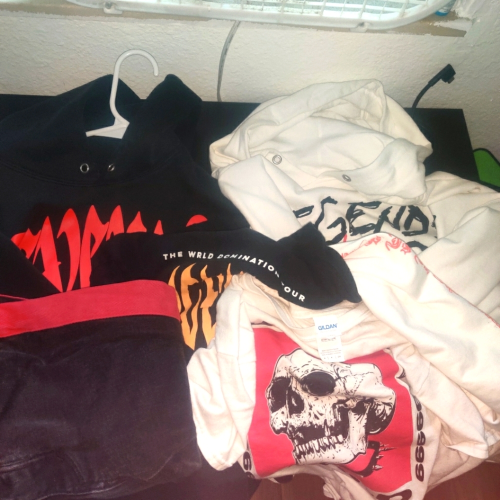 Xxx Revenge bred hoodie x 999club revenge bundle(free MNML jeans&999club shirts)